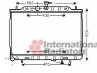 RADIATOR APA NISSAN X-TRAIL 2001->2013 Radiator apa pentru 2 0 T D 2007 -> 45x69 PIESA NOUA ANI 2001 2002 2003 2004 2005 2006 2007 2008 2009 2010 2011 2012 2013