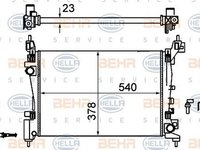 Radiator apa OPEL ADAM HELLA 8MK 376 756-324