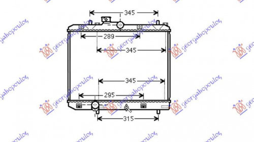 Radiator Apa - Opel Agila 2008 , 17700-73ka0