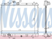 Radiator apa OPEL AGILA (B) (H08) (2008 - 2016) NISSENS 630707