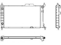 Radiator apa OPEL ASTRA F Cabriolet (53_B) (1993 - 2001) NRF 54201