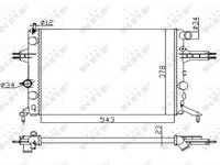 Radiator Apa Opel Astra G 1998 1999 2000 2001 2002 2003 2004 2005 2006 2007 2008 2009 Sedan 4-usi 1.4 AT (90 hp) 53628A 11-601-472