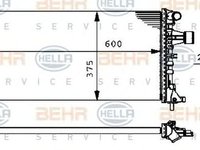 Radiator apa OPEL ASTRA G Cabriolet F67 HELLA 8MK 376 710-324