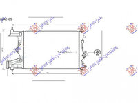 Radiator Apa - Opel Astra J 3 Usi /Gtc 2011 , 1300302