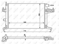 Radiator apa Opel CORSA C (F08, F68) 2000-2009 #3 01073003