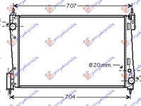 Radiator Apa - Opel Corsa D 2006 , 13313296