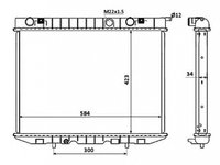 Radiator apa OPEL FRONTERA A Sport 5 SUD2 NRF 53940