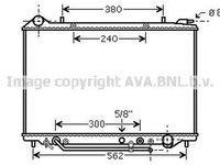 Radiator apa OPEL FRONTERA B 6B AVA OL2405