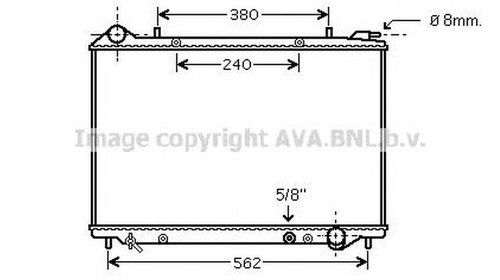 Radiator apa OPEL FRONTERA B 6B AVA OL2441