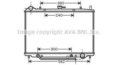 Radiator apa OPEL FRONTERA B 6B AVA OL2455