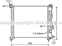 Radiator apa OPEL MERIVA B AVA OL2562