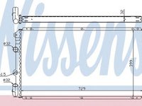 Radiator apa OPEL MOVANO caroserie F9 NISSENS 63936A