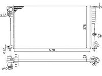 Radiator apa OPEL MOVANO Combi J9 MAGNETI MARELLI 350213118103