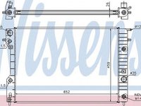 Radiator apa OPEL OMEGA B 25 26 27 NISSENS 63072A