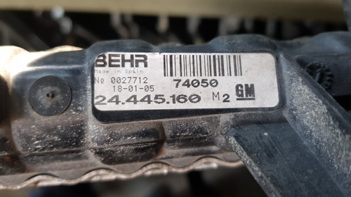 Radiator apa Opel Tigra B 1.4 cod: 24445160