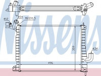 Radiator apa OPEL VECTRA B combi (31_) (1996 - 2003) NISSENS 63019A