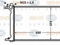 Radiator apa OPEL VECTRA B hatchback 38 HELLA 8MK 376 771-111