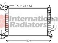 Radiator apa OPEL VECTRA B hatchback 38 VAN WEZEL 37002221