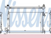 Radiator apa OPEL VECTRA C combi (2003 - 2016) NISSENS 63022A