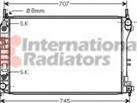 Radiator apa OPEL VECTRA C GTS VAN WEZEL 37002341