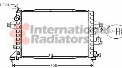 Radiator apa Opel ZAFIRA 1.7 CDTI , 1.9 CDTI 