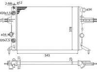 Radiator apa OPEL ZAFIRA A F75 MAGNETI MARELLI 350213112003