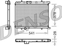 Radiator apa PEUGEOT 206 CC 2D DENSO DRM21032