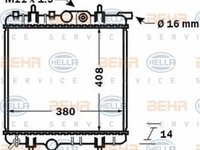 Radiator apa PEUGEOT 206 CC 2D HELLA 8MK376771481