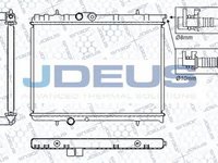 Radiator apa PEUGEOT 206 SW 2E K JDEUS RA0210310