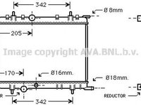 Radiator apa PEUGEOT 307 3A C AVA PE2223