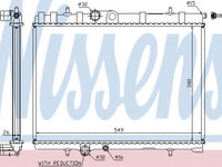 Radiator apa PEUGEOT 307 CC (3B) (2003 - 2016) NISSENS 63744A