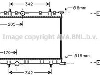 Radiator apa PEUGEOT 308 SW AVA PE2221