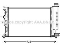 Radiator apa PEUGEOT 406 Break 8E F AVA CN2181