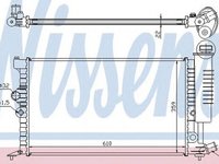 Radiator apa PEUGEOT 406 Break 8E F NISSENS 63713A