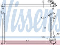 Radiator apa PEUGEOT 406 cupe (8C) (1997 - 2004) NISSENS 63701