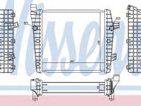 Radiator apa PORSCHE CAYENNE (92A) (2010 - 2016) NISSENS 65320