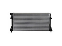 Radiator apa racire motor, AUDI A1, 11.2014-10.2018, Seat TOLEDO, 05.2015-04.2019, Skoda RAPID, 05.2015- motor 1,6 TDI, aluminiu/ plastic mecanic, 562x340x34 mm,