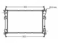 Radiator apa racire motor FORD TRANSIT Tourneo BUS 2000->2020 pentru 2-92 KW