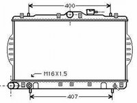Radiator apa racire motor HYUNDAI ACCENT 1 1994-> pentru 1.5 i 16V-73 KW