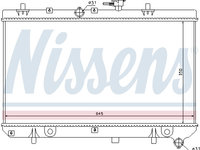 Radiator apa racire motor KIA RIO limuzina (DC_) NISSENS 66665