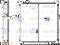 Radiator apa racire motor MAN LION S Confort HELLA 8MK 376 774-501