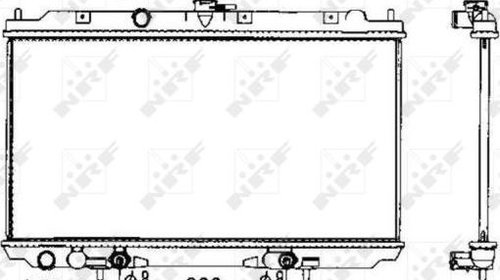 Radiator apa racire motor NISSAN ALMERA TINO 