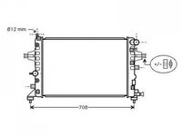 Radiator apa racire motor OPEL ASTRA H 2004->2014 pentru 1.8 (L48)-92 KW