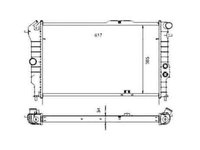 Radiator apa racire motor OPEL CALIBRA A (85_) NRF 58972
