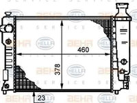 Radiator apa racire motor PEUGEOT 405 I (15B) HELLA 8MK 376 720-101