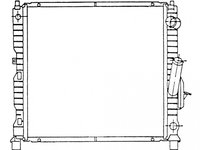 Radiator apa racire motor, RENAULT TWINGO, 04.1993-10.1996 motor 1.2 benzina, cv manuala/ automata, aluminiu/ plastic brazat, 430x388x26 mm,