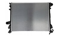 Radiator apa racire motor SRL, CHRYSLER 300, 09.2011-, Dodge CHALLENGER, 09.2011-, CHARGER, 09.2011- motor 6.2 V8 Supercharged, 6.4 V8, aluminiu/ plastic brazat, 613x468x40 mm, diametru intrare/ iesire - 42/45