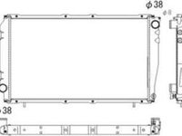 Radiator apa racire motor SUBARU LEGACY I combi BC BJF NRF 53528