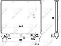 Radiator apa racire motor SUZUKI JIMNY FJ NRF 53569