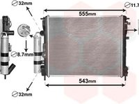 Radiator apa RENAULT CLIO II BB0 1 2 CB0 1 2 VAN WEZEL 4300M323